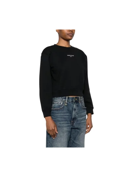 Bluza Maison Kitsune z logo czarna