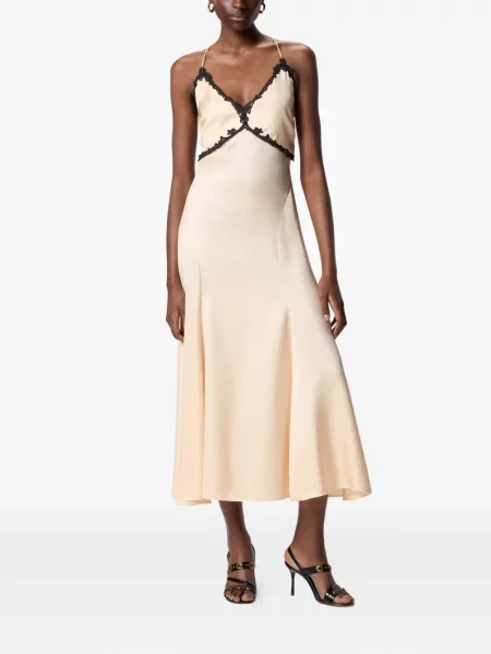 Rochie midi Pinko din dantelă