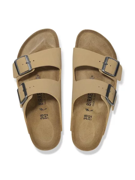 Шлепанцы Birkenstock бежевые