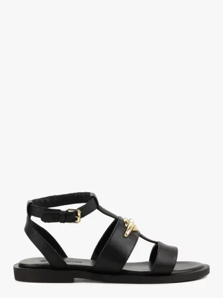 Шкіряні Сандалії LeBERDES чорний