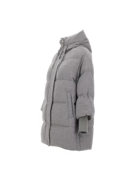Kurtka Duno wełniana szara