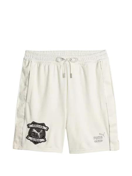 Pantaloni scurți Puma cu autograf alb