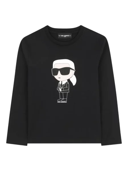 Koszula dziecięca Karl Lagerfeld czarna