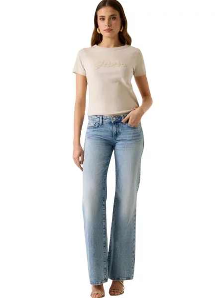 Tricou Guess clasic albastru