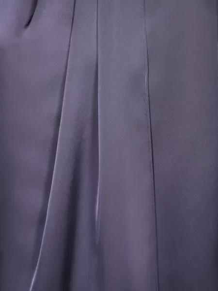 Top Emporio Armani din satin violet