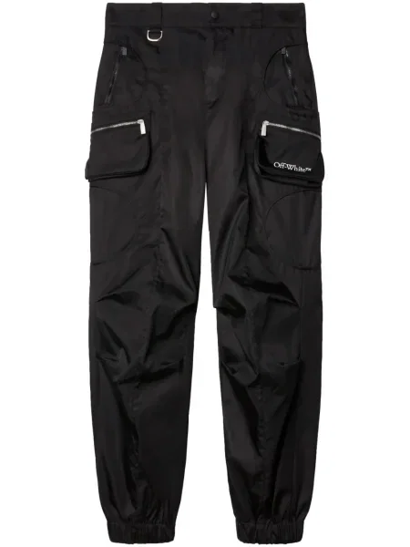 Pantaloni cargo Off-white alb