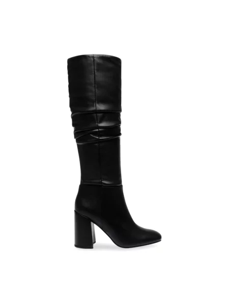 Botki Steve Madden skórzane czarne