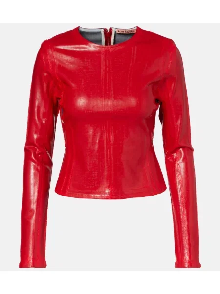 Cropp top Acne Studios roșu