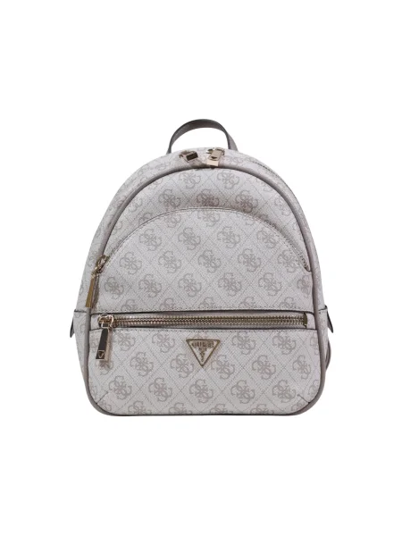 Чанта Guess с автограф сиво