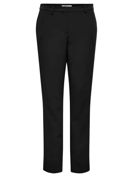 Едноцветни панталон Only черно