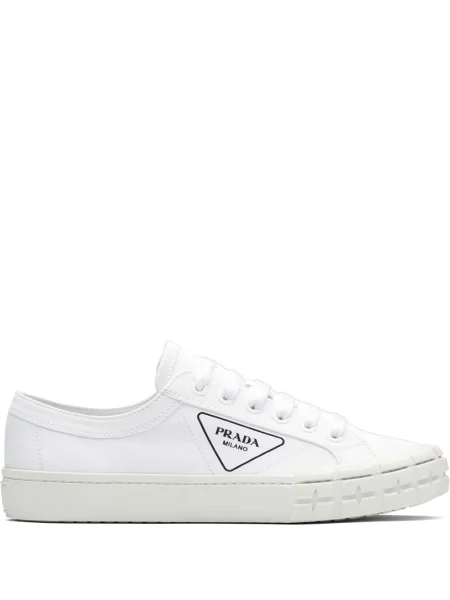Sneakerși Prada alb
