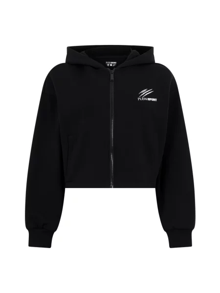 Bluza z kapturem Plein Sport czarna