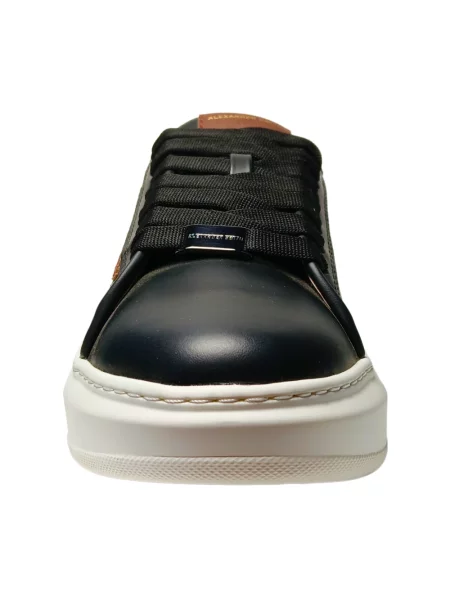 Sneakersy Alexander Smith skórzane czarne