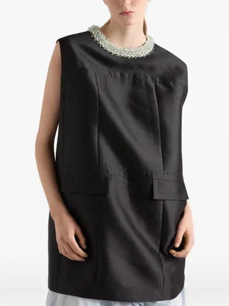 Костюм рокля Prada черно