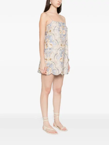 Rochie mini Zimmermann de costum albastru