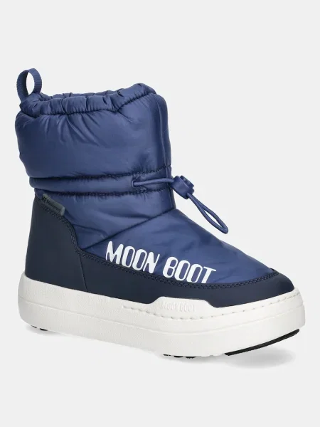 Snehule Moon Boot Jr Park Tube Mid Wp D Tmavomodrá