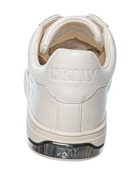 Sneakerși Dkny cu autograf alb