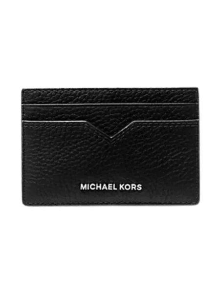 Michael Kors Akcesoria Mężczyzna ONE SIZE Skóra Elegancki Portfel czarny
