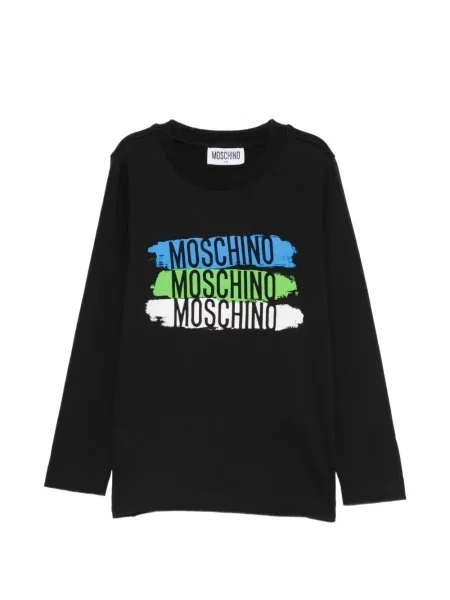 Koszulka dziecięca Moschino czarna