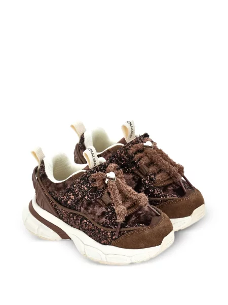 Sneakersy dziecięce Monnalisa brązowe