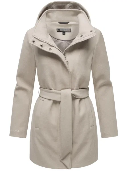 MARIKOO Palton de primăvară-toamnă Katalinaa bej