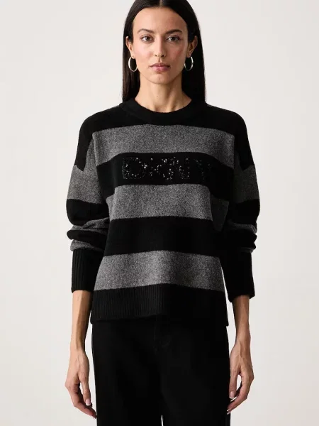 DKNY pulover pentru femei negru