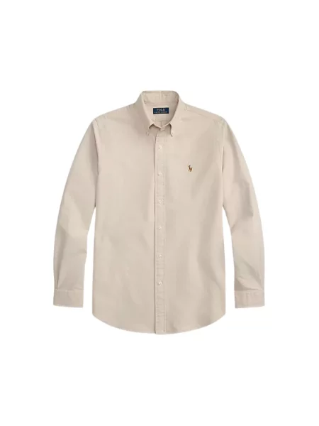 Koszula Polo Ralph Lauren beżowa