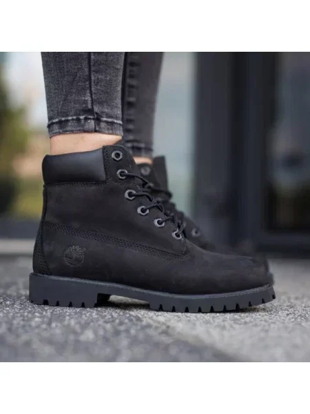 Planinarske cipele Timberland Prem Black Nubuck crna