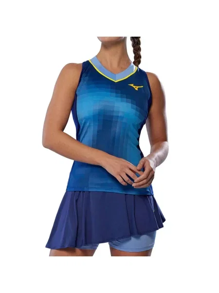 Mizuno Frontier T-shirt niebieska