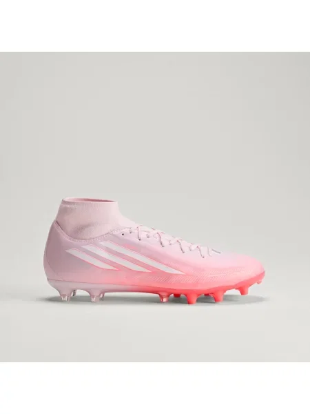 SPARKFUSION LEAGUE Mid Cut Firm Ground / Artificial Ground Football Boots bílé