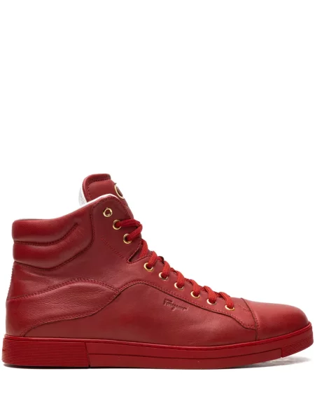 Sneakersy Ferragamo czerwone | Shopsy