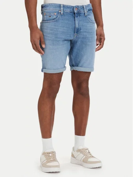 Tommy Jeans Jeans kratke hlače Scanton modra