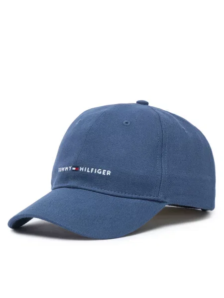 Kapa s šiltom Tommy Hilfiger Th Foundation Soft modra