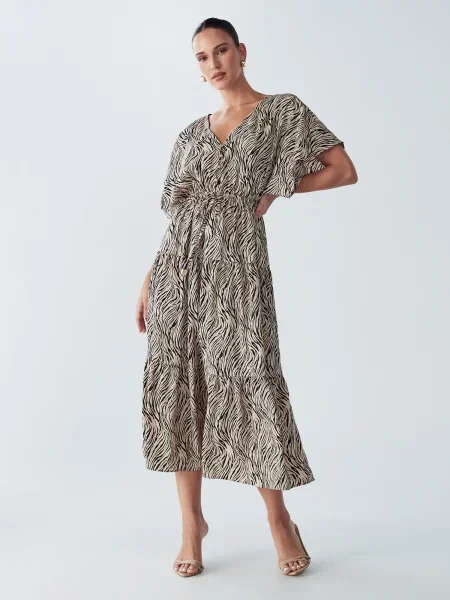 BWLDR Rochie Jacques bej negru