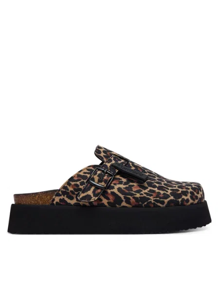 Шлепанцы D.franklin коричневые