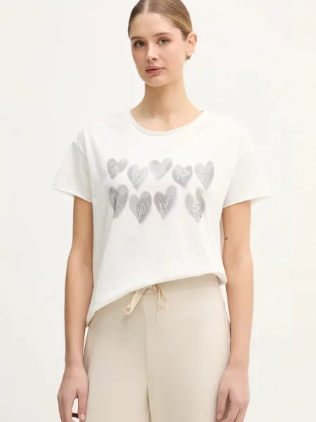 Футболка OUI білий