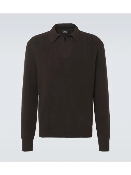Pulover Zegna din cașmir maro