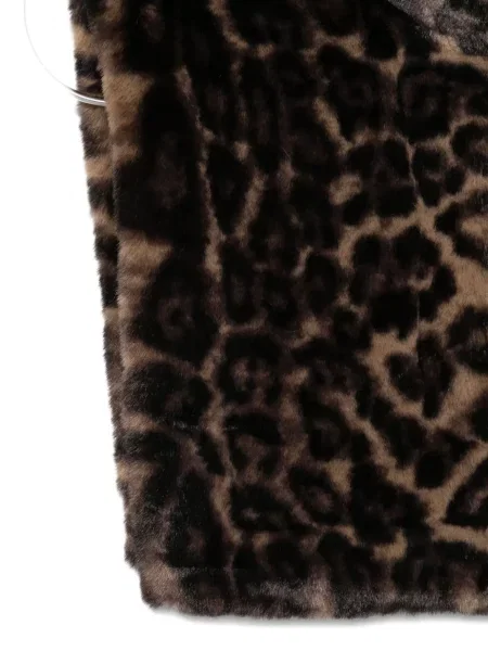 Fular Apparis cu model leopard maro