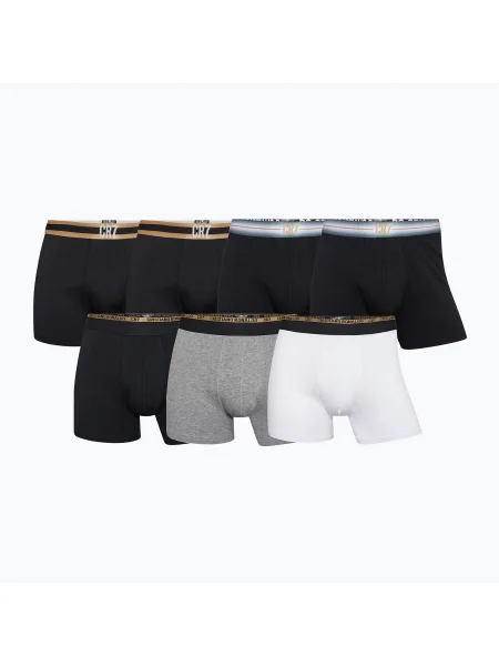 Boxeri pentru bărbați Basic Trunk 7 perechi multicolur