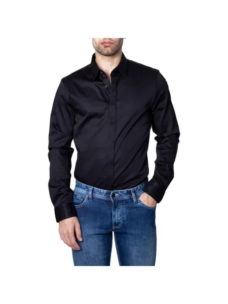 Cămașă Armani Exchange negru