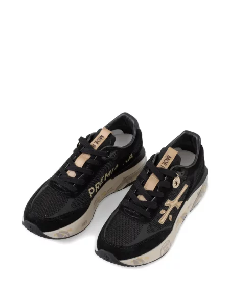 Sneaker Premiata autogrammal fekete