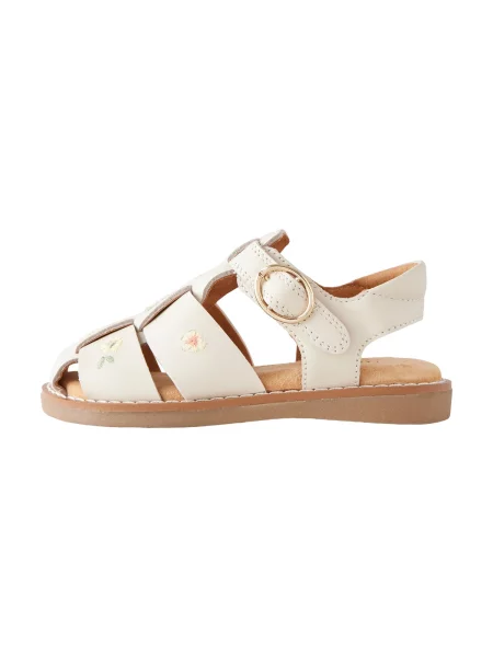 Next Sandale deschis / galben deschis / verde pastel / roz deschis bej