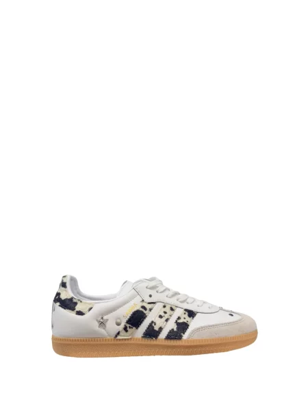 Długie sneakersy Adidas Samba białe