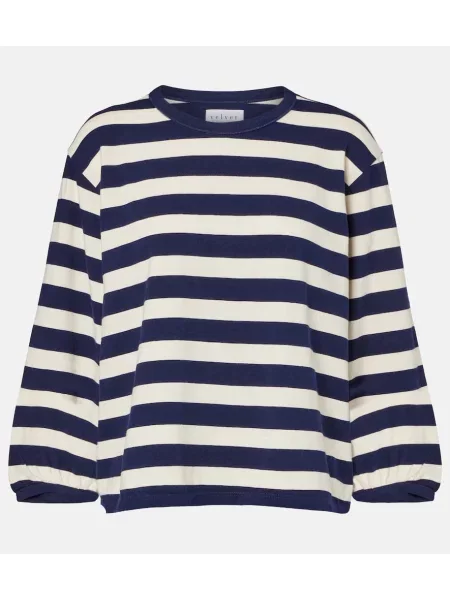 Hanorac Velvet de catifea albastru