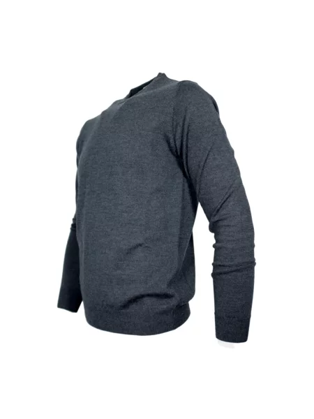 Sweter Cashmere Company wełniany szary
