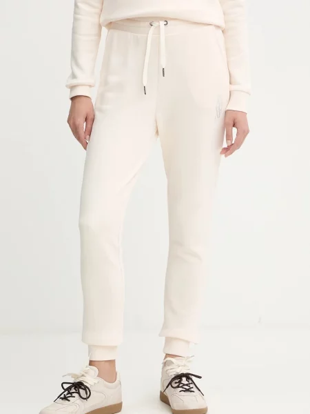 Armani Exchange Kalhoty béžové