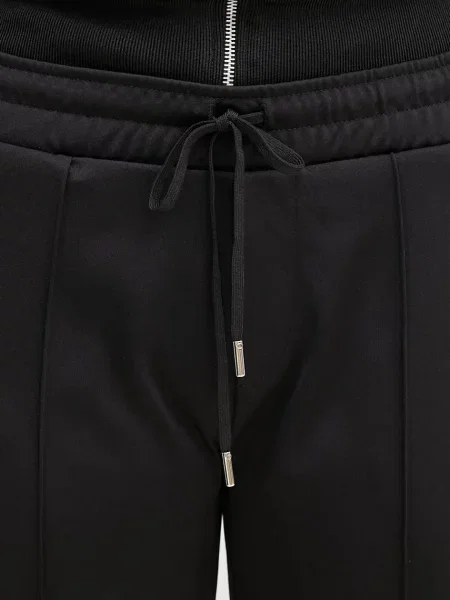 Штани Coperni Tracksuit Trousers прямі висока посадка чорний