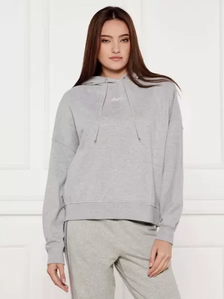 BOSS ORANGE Pulóver C_Ehoody_s | Relaxed fit szürke