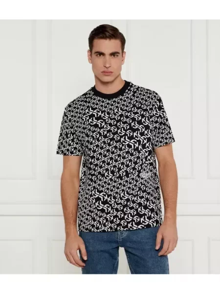 Karl Lagerfeld Jeans Póló fekete
