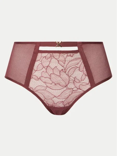 Chantelle X Klasické nohavičky s vysokým pásom Xquisite ružová